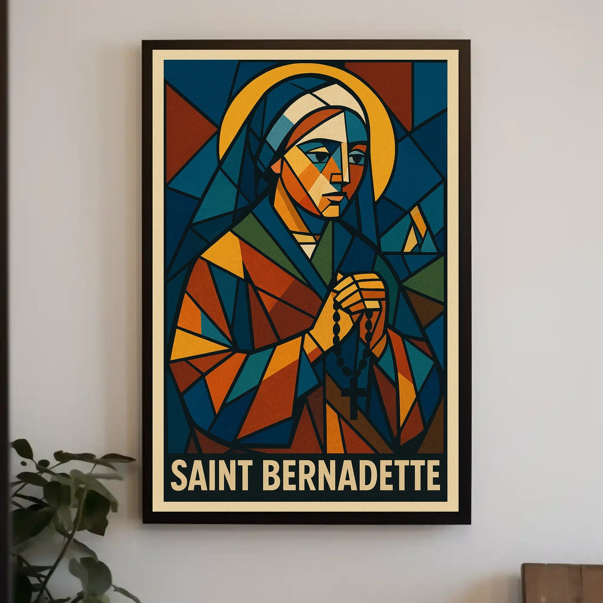 Saint Bernadette Poster