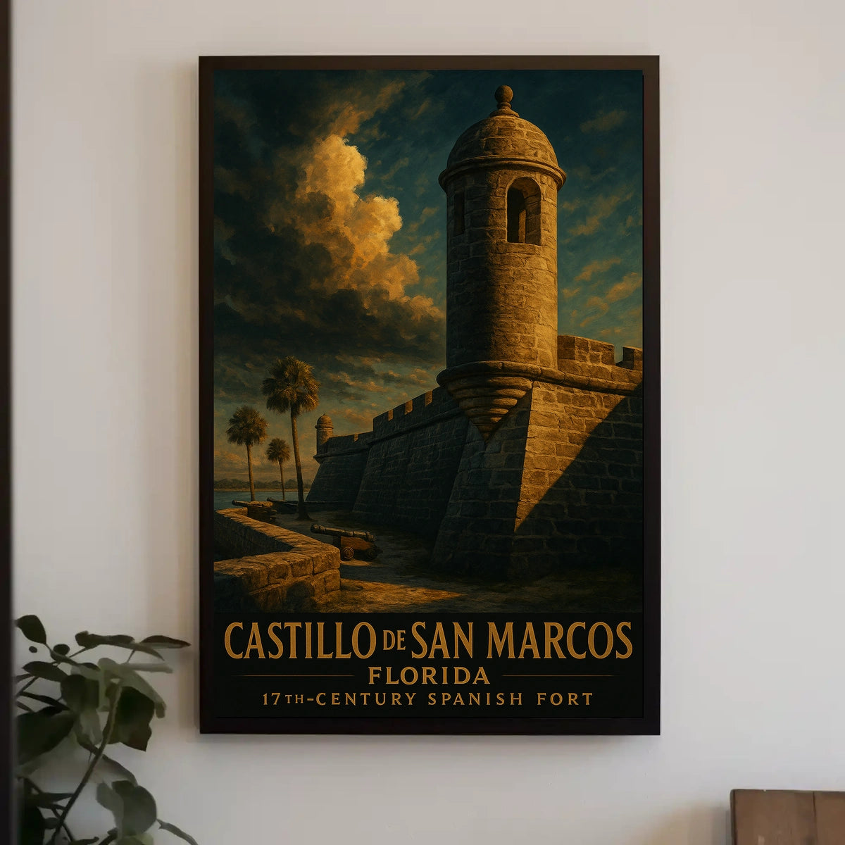 Castillo De San Marcos FloridaS Poster
