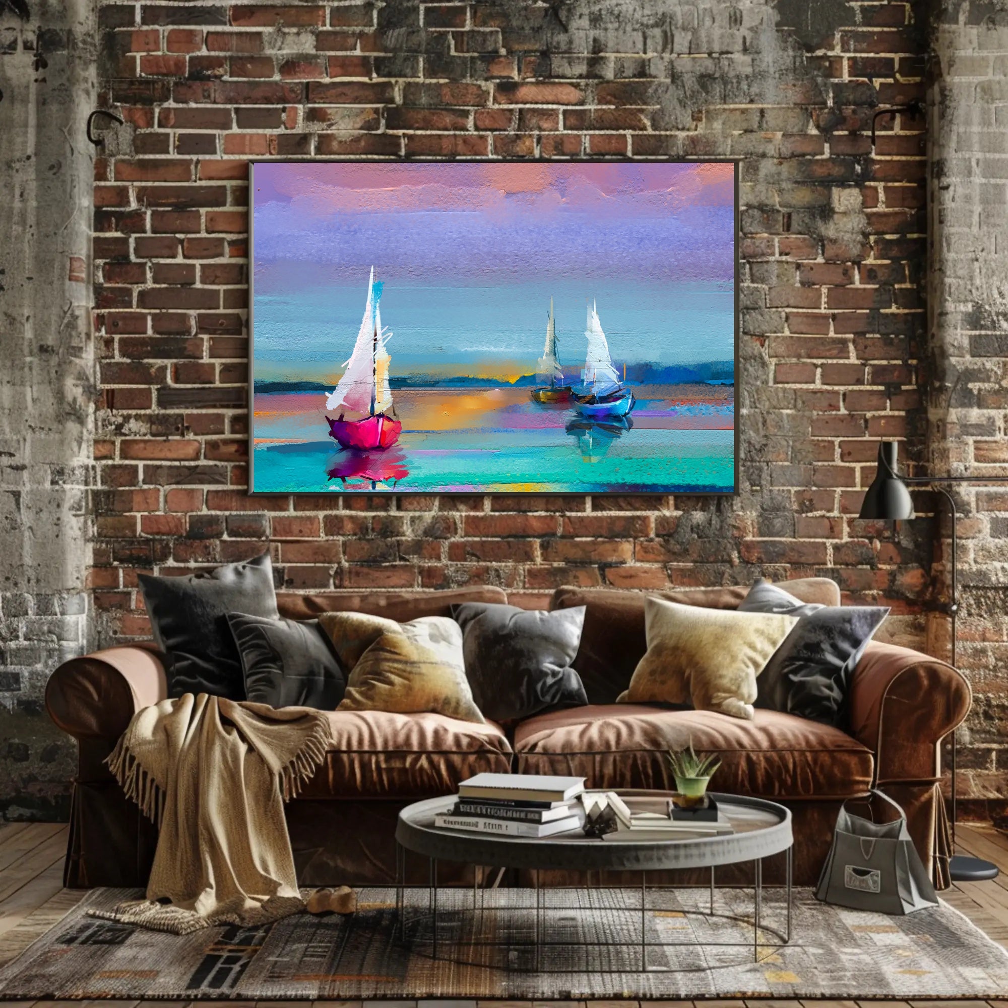 Tranquil Sailing Poster