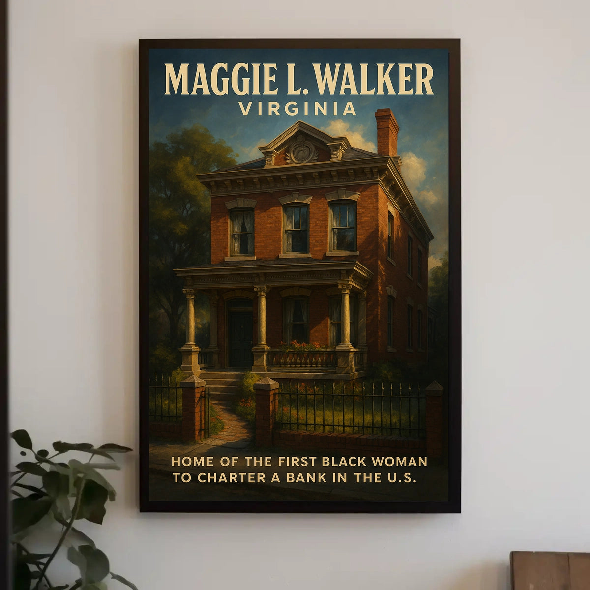 Maggie L. Walker Trailblazer In Poster
