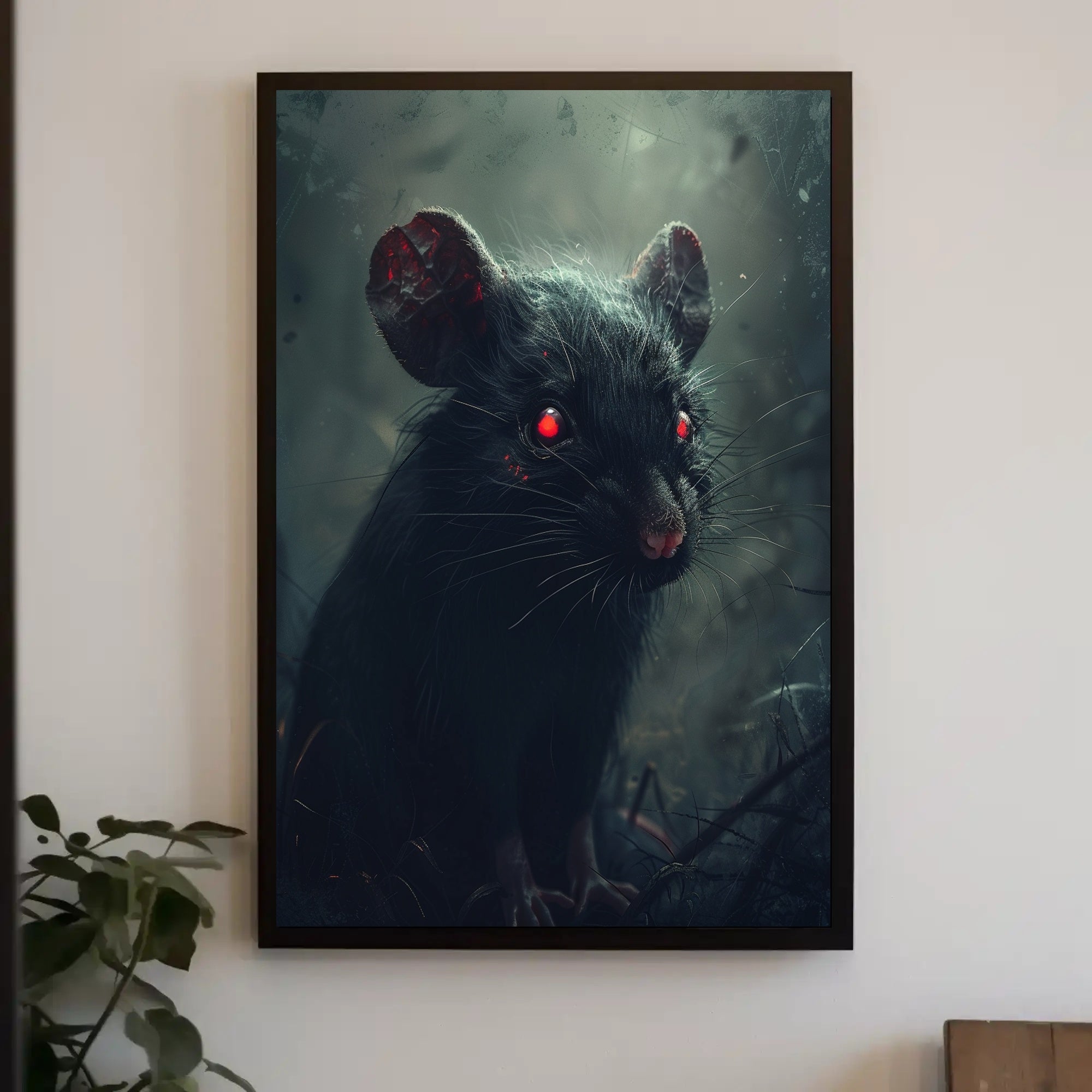 Enigmatic Creature of the Night Poster PosterGoat