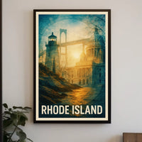 Rhode Island Scenic Montage Poster