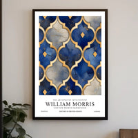 William Morris Cotton Prints Exhibition Poster