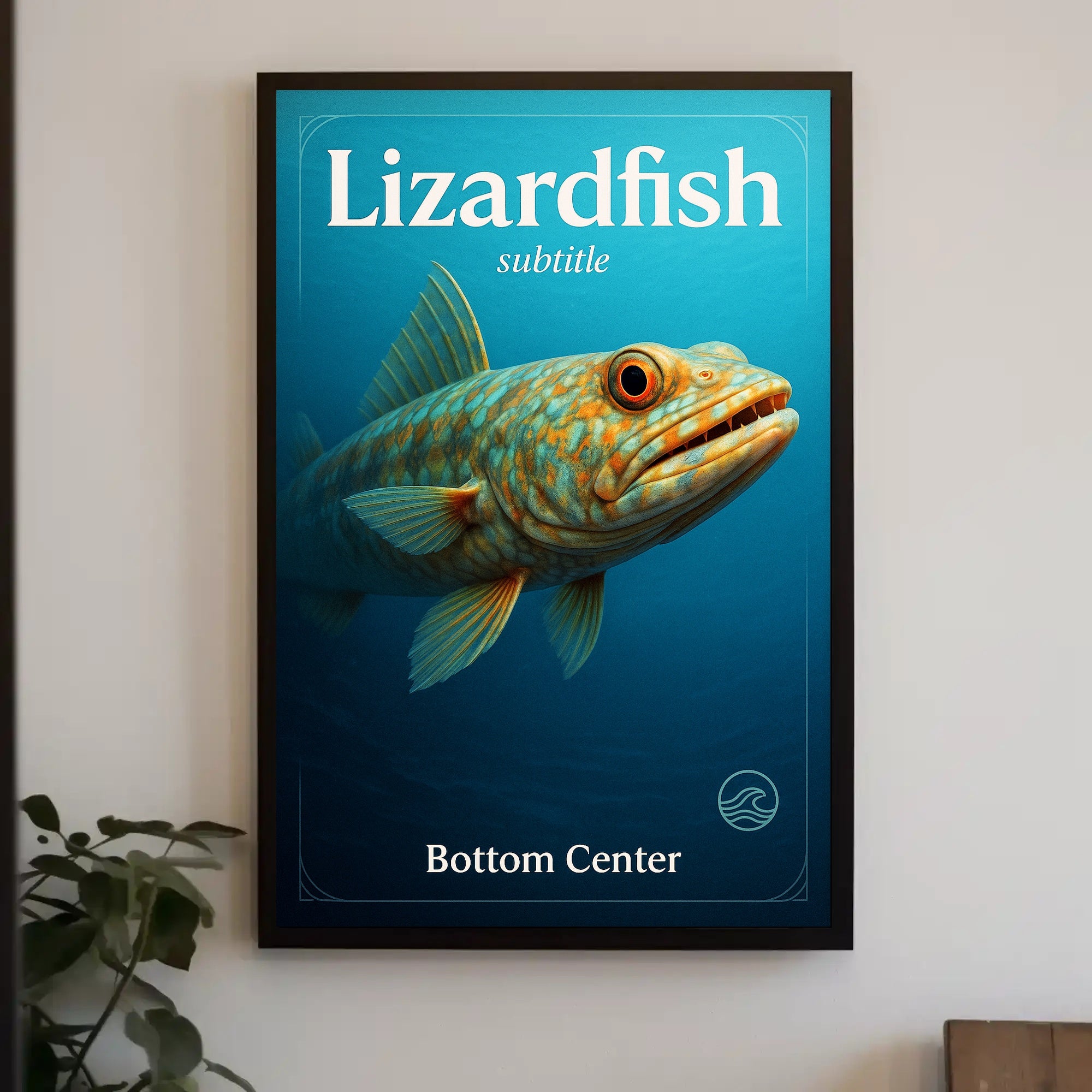 Lizardfish Poster PosterGoat