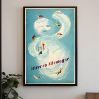 Winter Adventures in Germany Poster PosterGoat