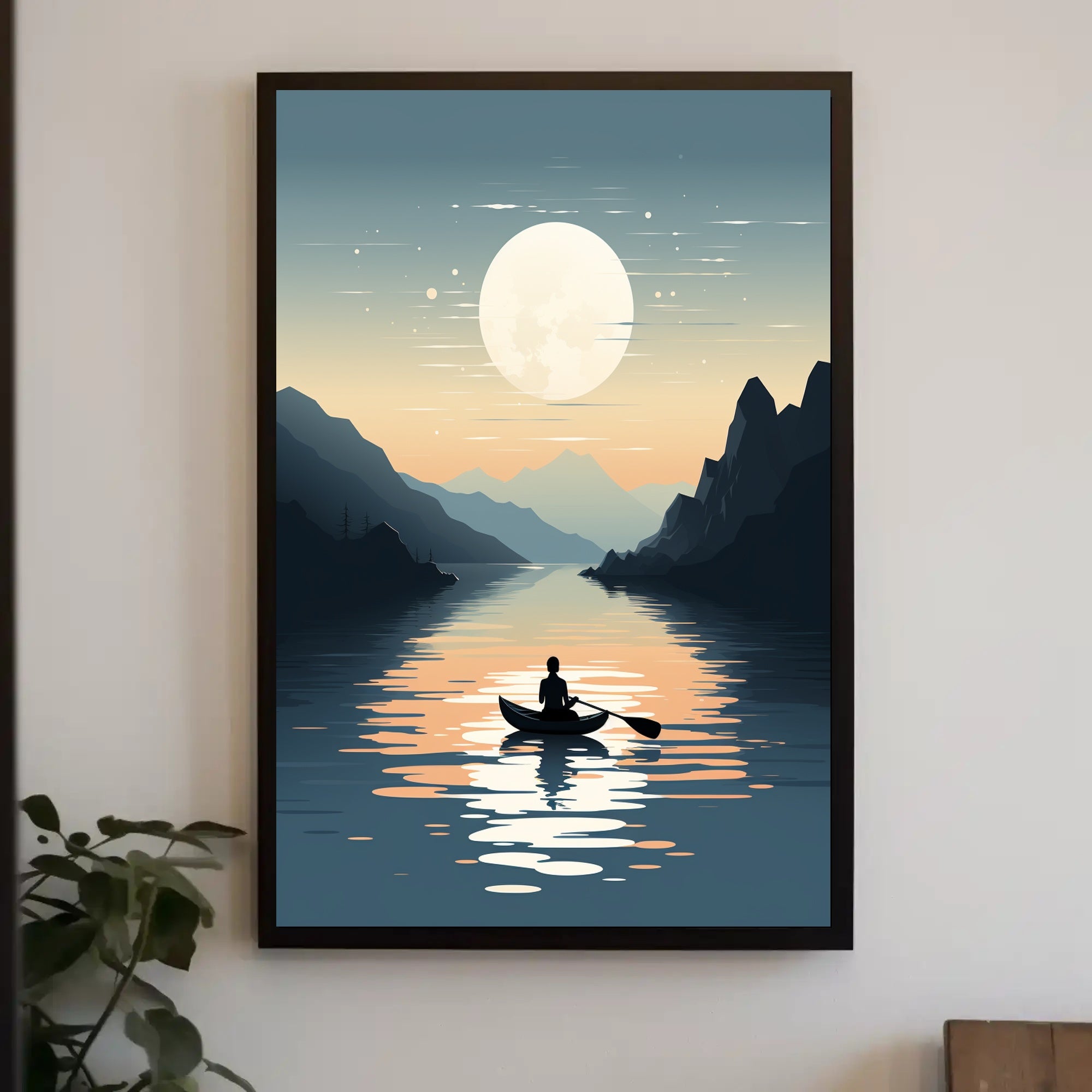 Moonlit Serenity Poster