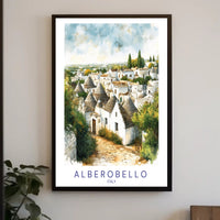Scenic View of Alberobello Poster PosterGoat