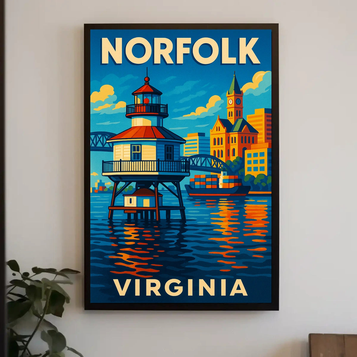 Norfolk, Virginia Poster