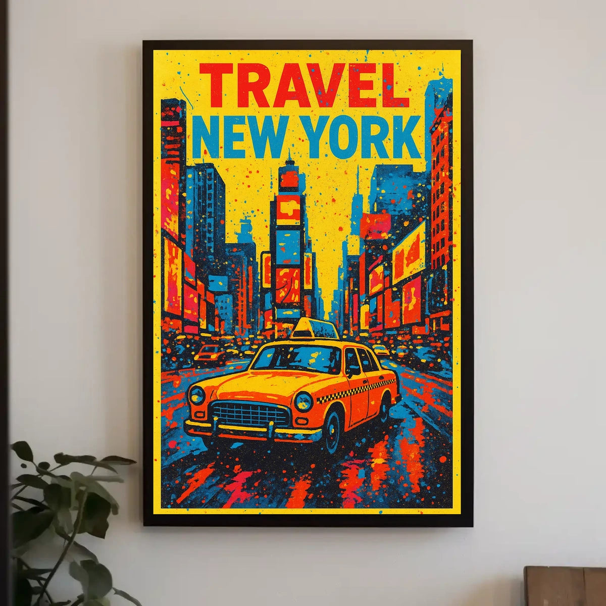 Travel New York Poster