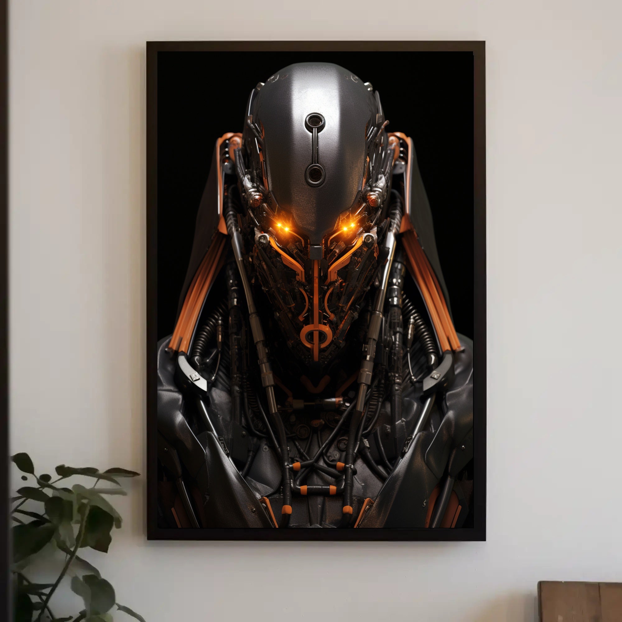 Futuristic Sentinel Poster PosterGoat