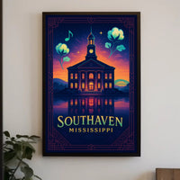 Southaven at Sunset Poster