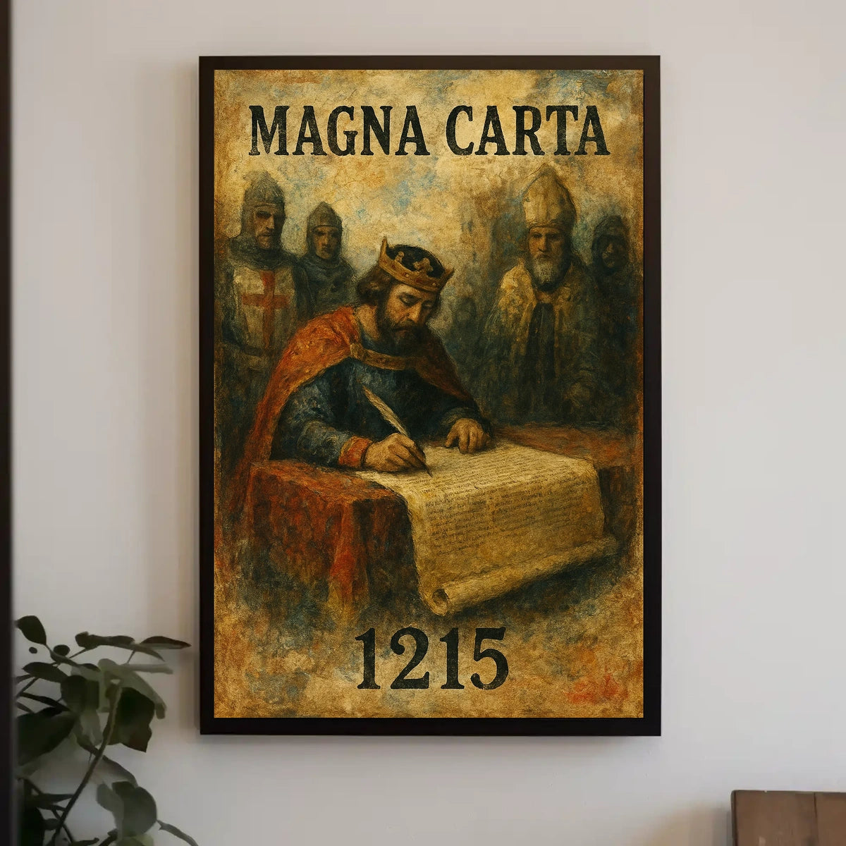 Magna Carta 1215 Poster