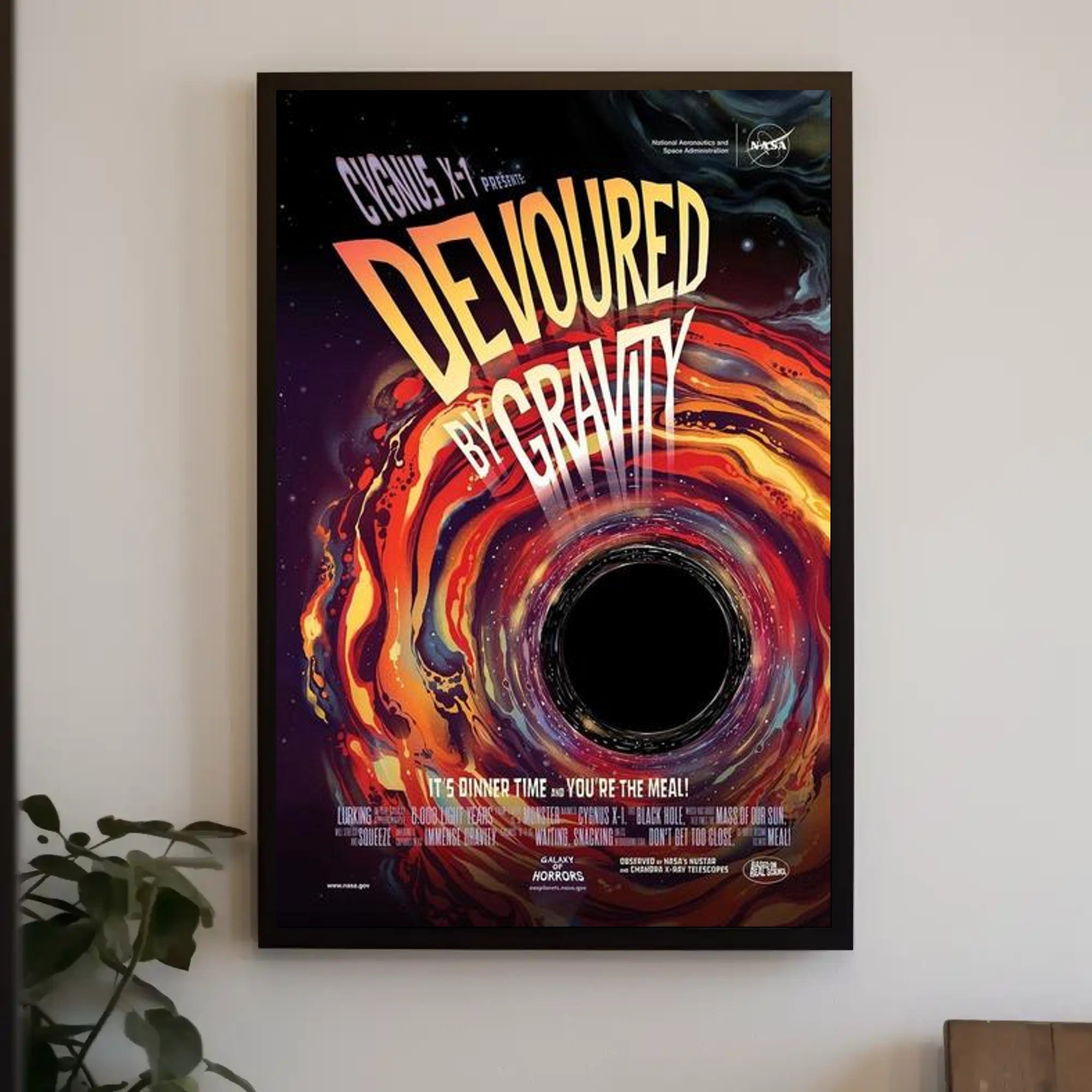 Devoured by Gravity Poster PosterGoat