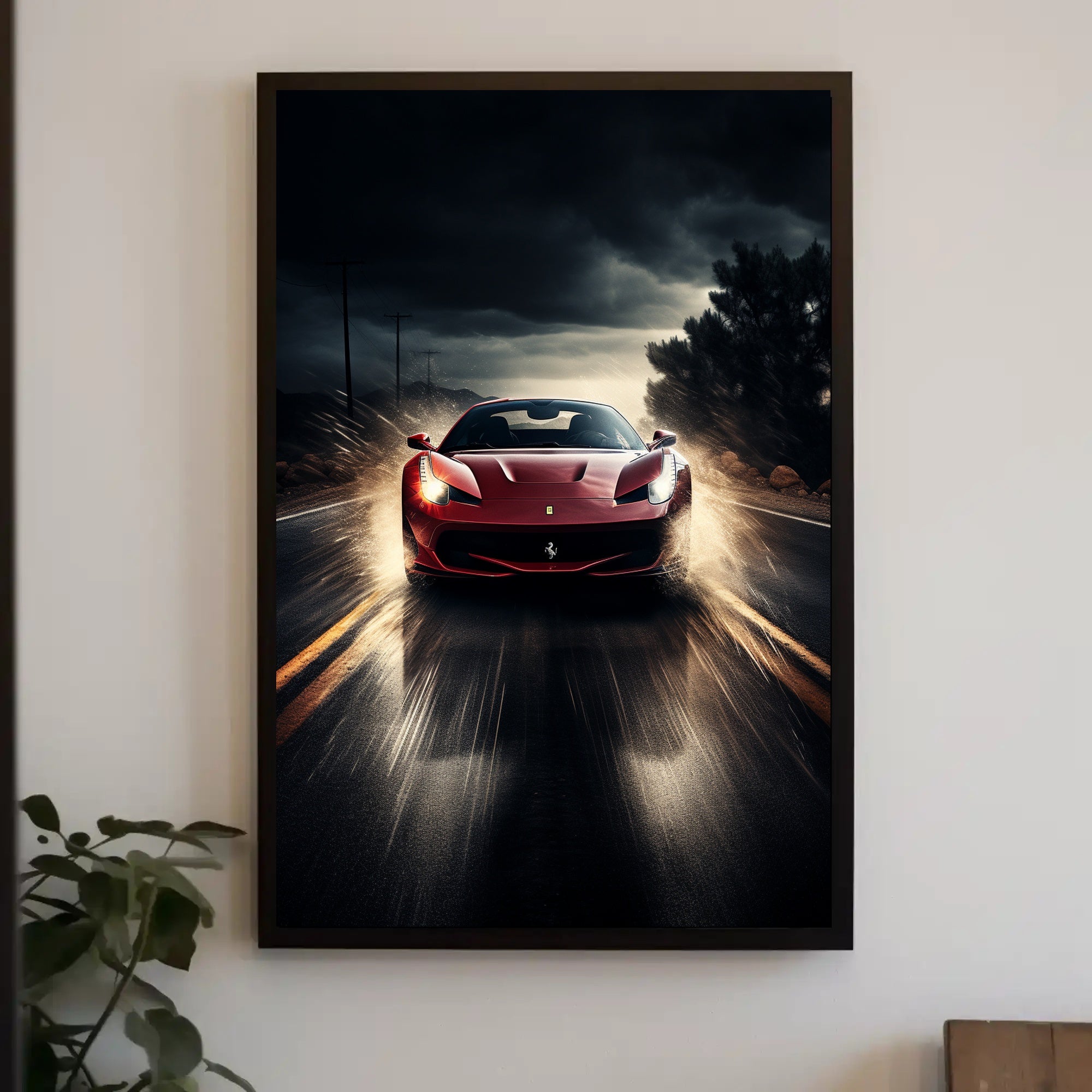 Speed And Power Poster