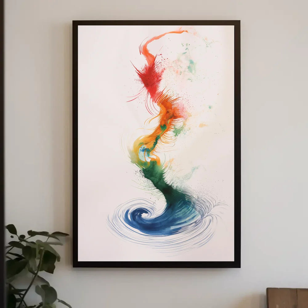 Vintage Retro Cars Mid-20th Century Poster