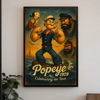 Popeye Celebrating an Icon Poster