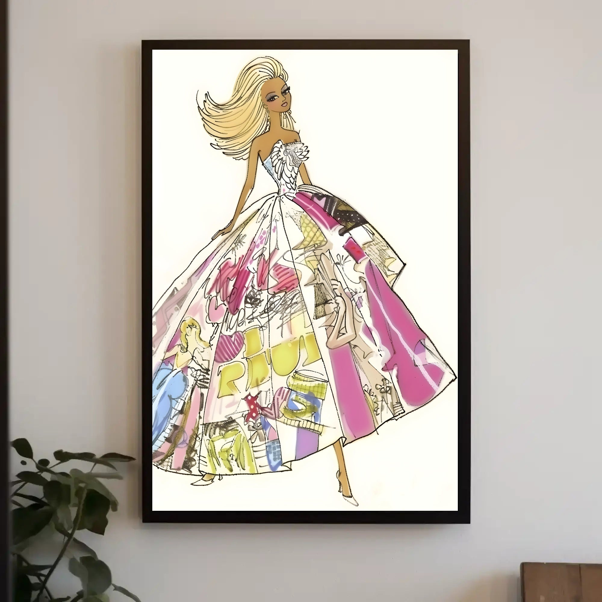 Fashion Illustration Extravaganza Poster