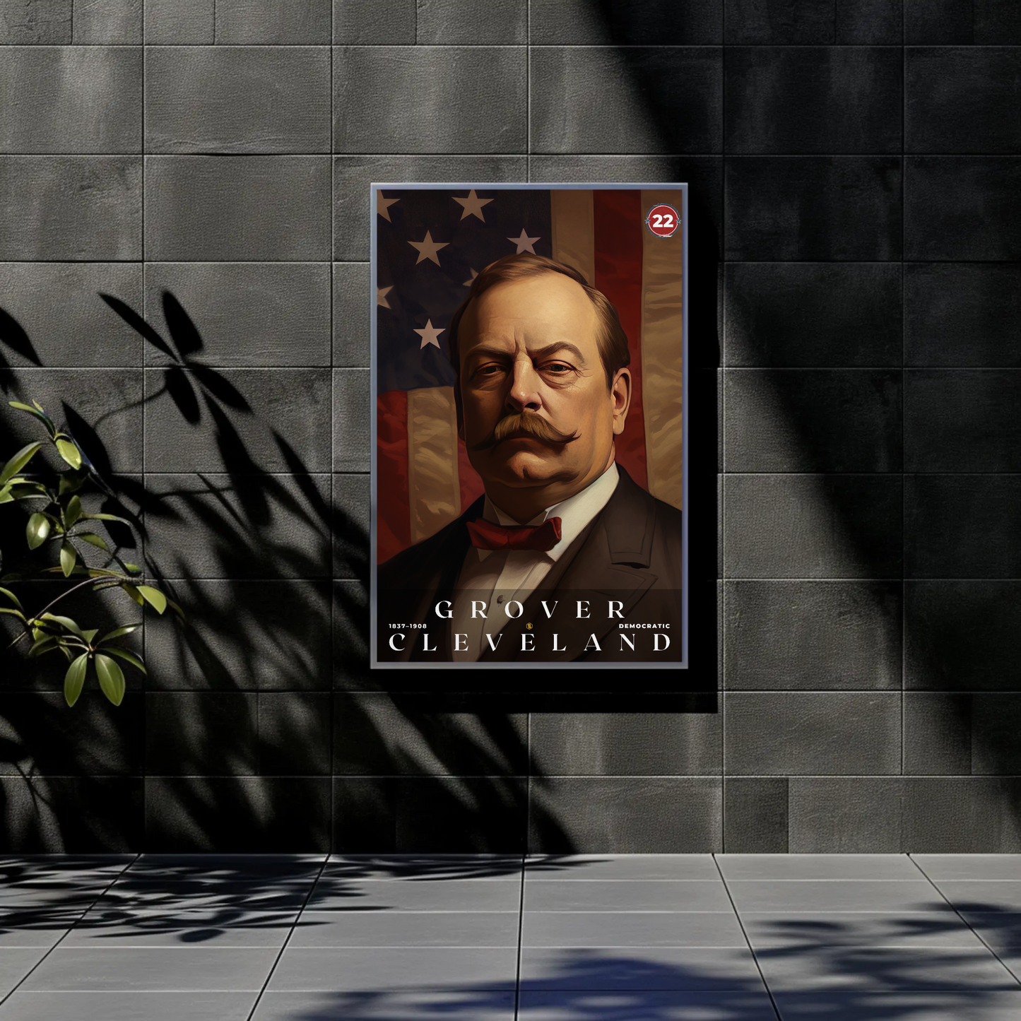 Grover Cleveland 22nd President Of The United States Portrait