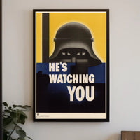 He's Watching You Poster PosterGoat