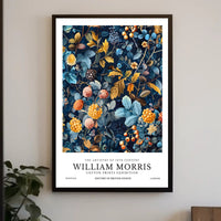 William Morris Cotton Prints Exhibition Poster