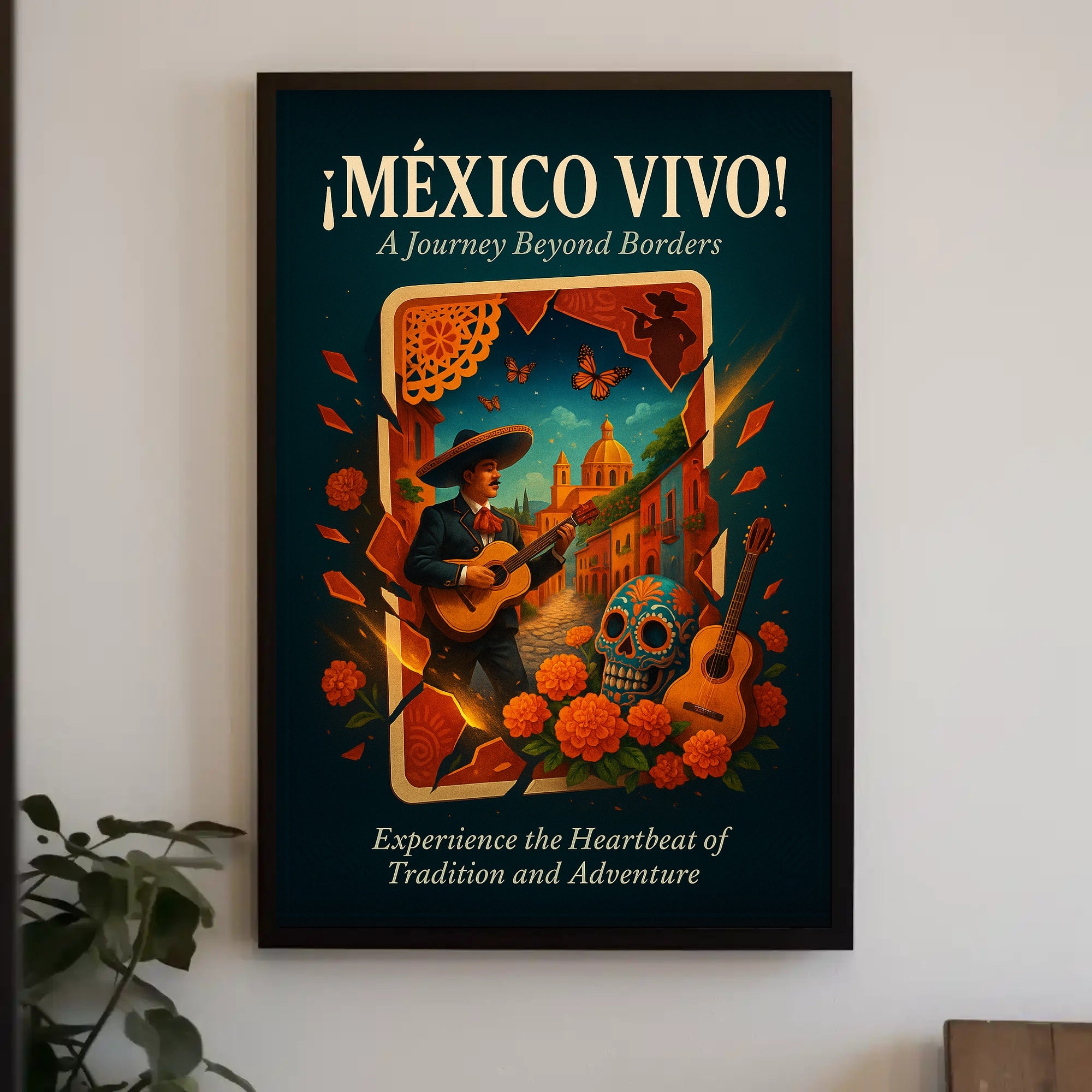 Β‘MΓ©xico Vivo! Celebrating Tradition: Cultural or Heritage Poster