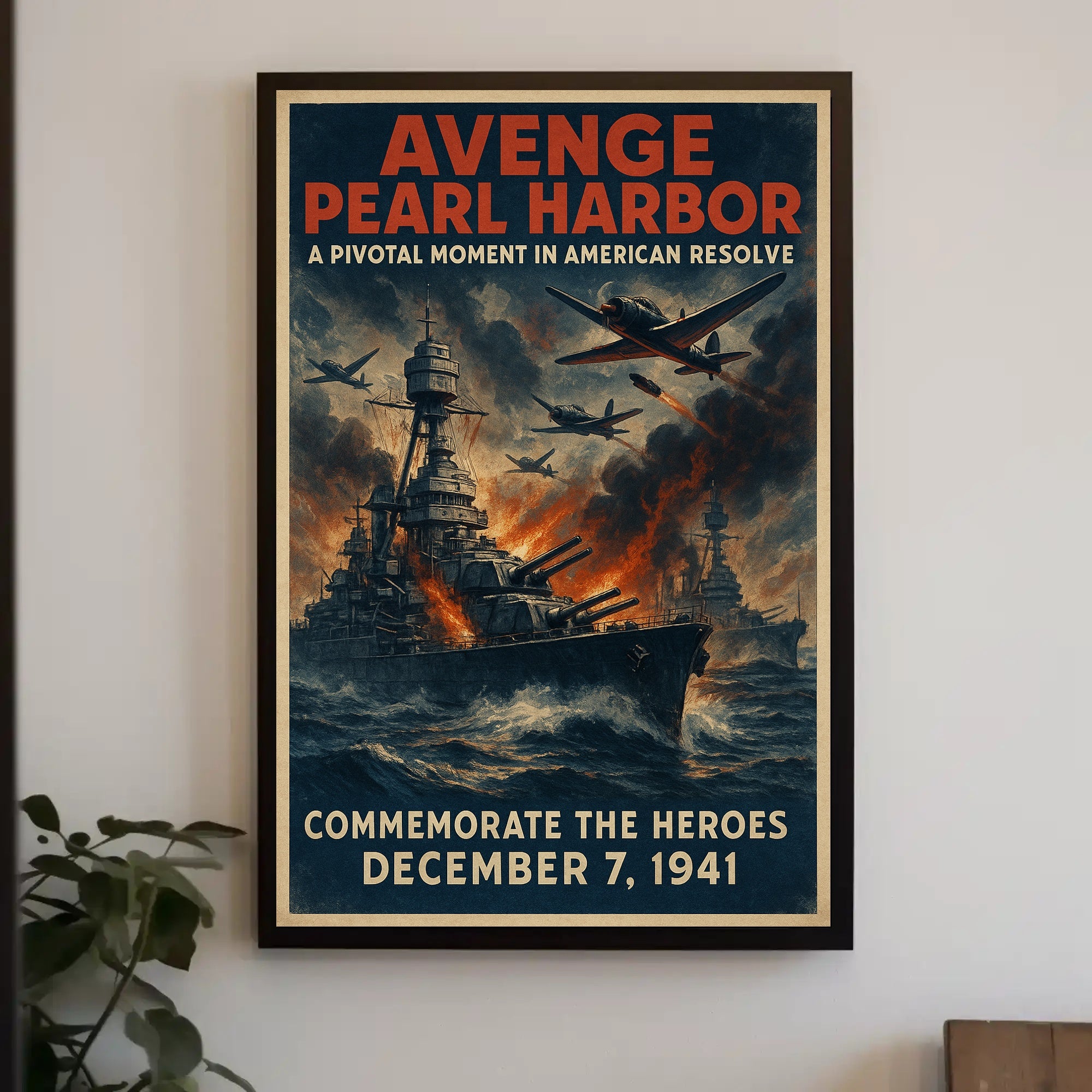 Remembering Pearl Harbor Poster