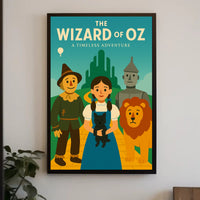 The Wizard of Oz Adventure in a Fantasy or Mythology Poster PosterGoat