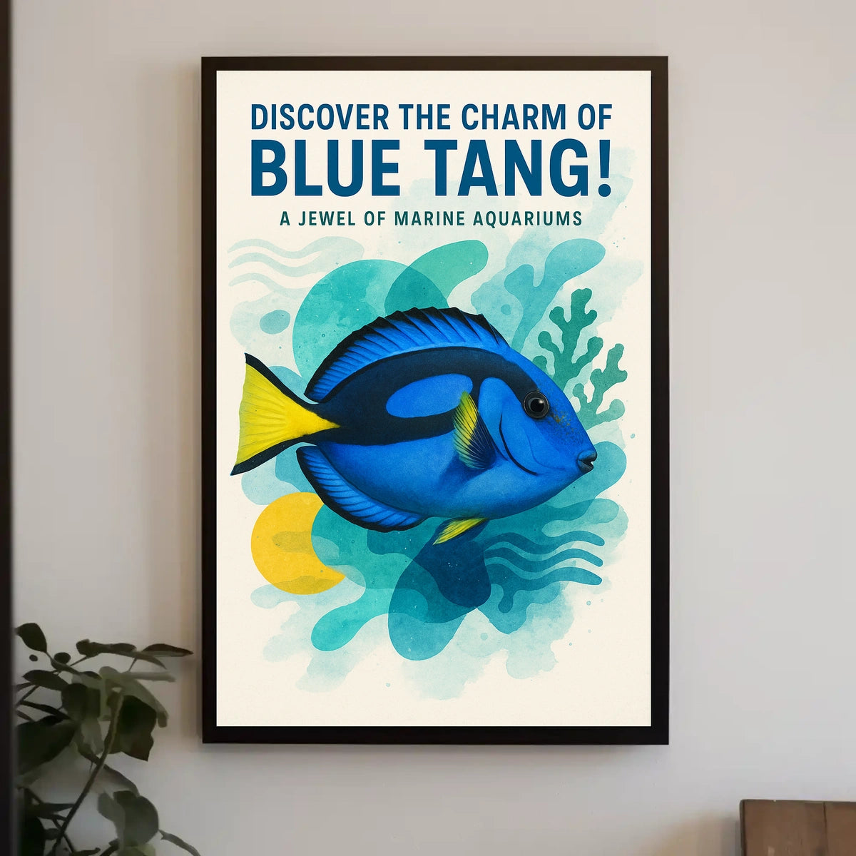 Discover the Charm of Blue Tang Poster