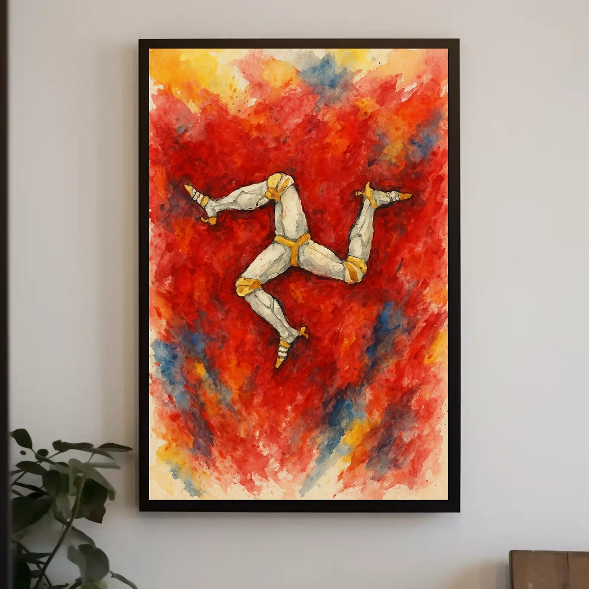 The Triskelion In Motion Poster