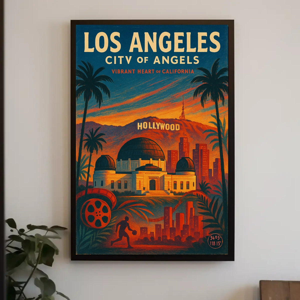 Los Angeles City of Angels Poster