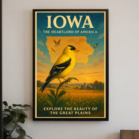 Explore The Beauty Of Iowa Poster