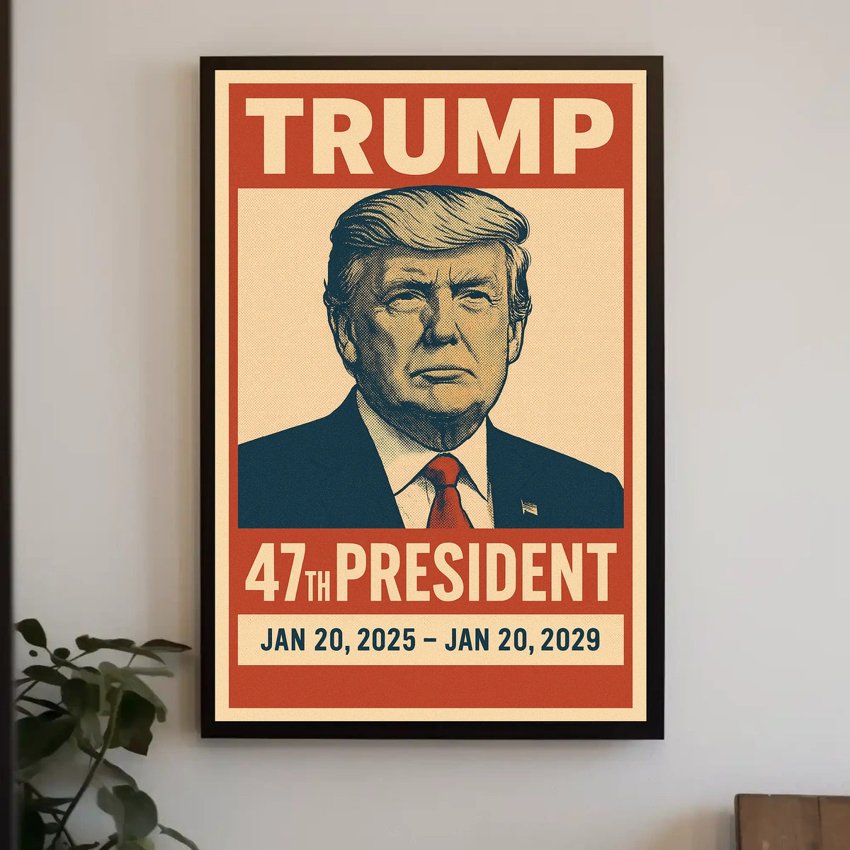 Trump 47Th President Poster