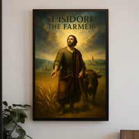St. Isidore, the Farmer Poster PosterGoat