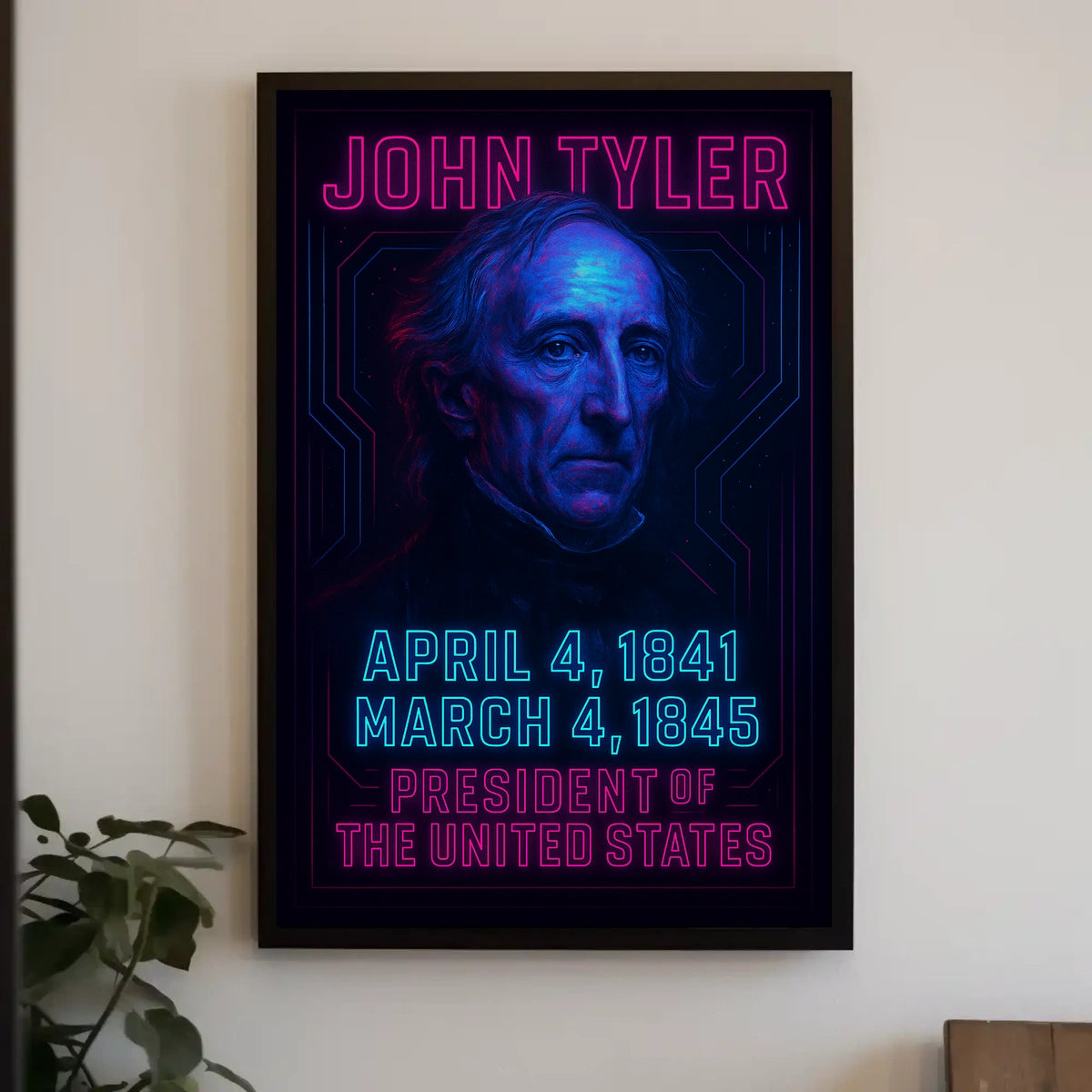 John Tyler 10th President Poster