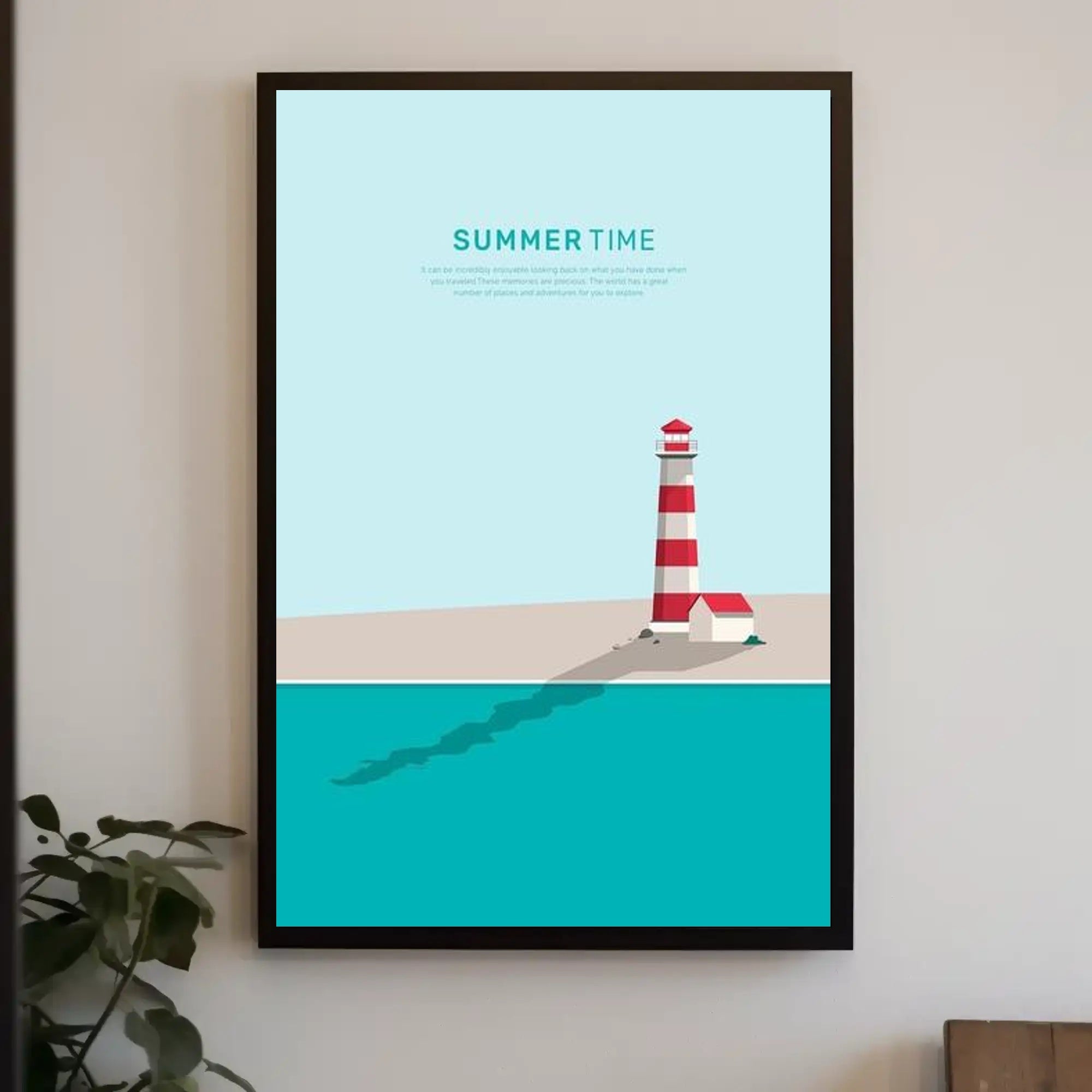 Summer Serenity Poster PosterGoat