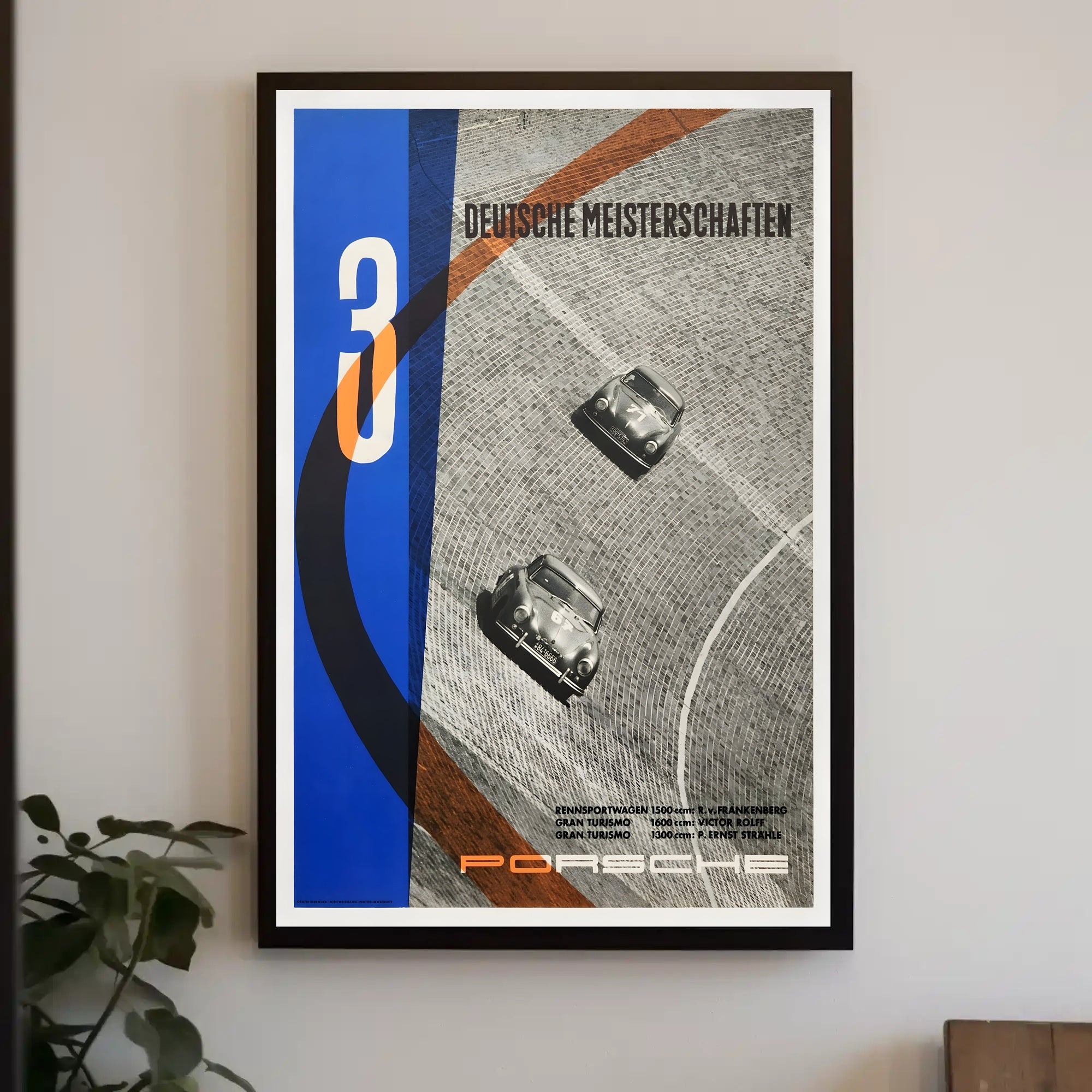 Deutsche Meisterschaften Racing Poster