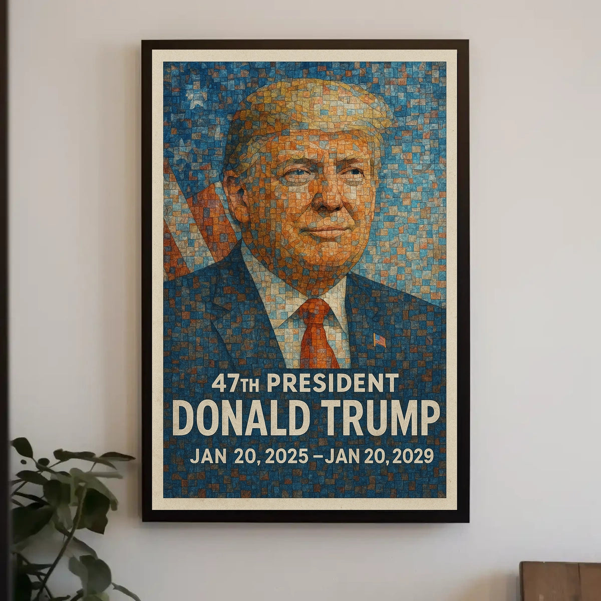 Donald Trump 47th President Poster