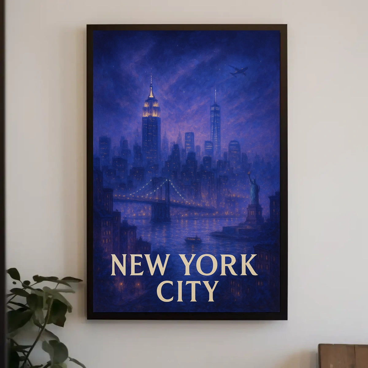 New York City Skyline Poster