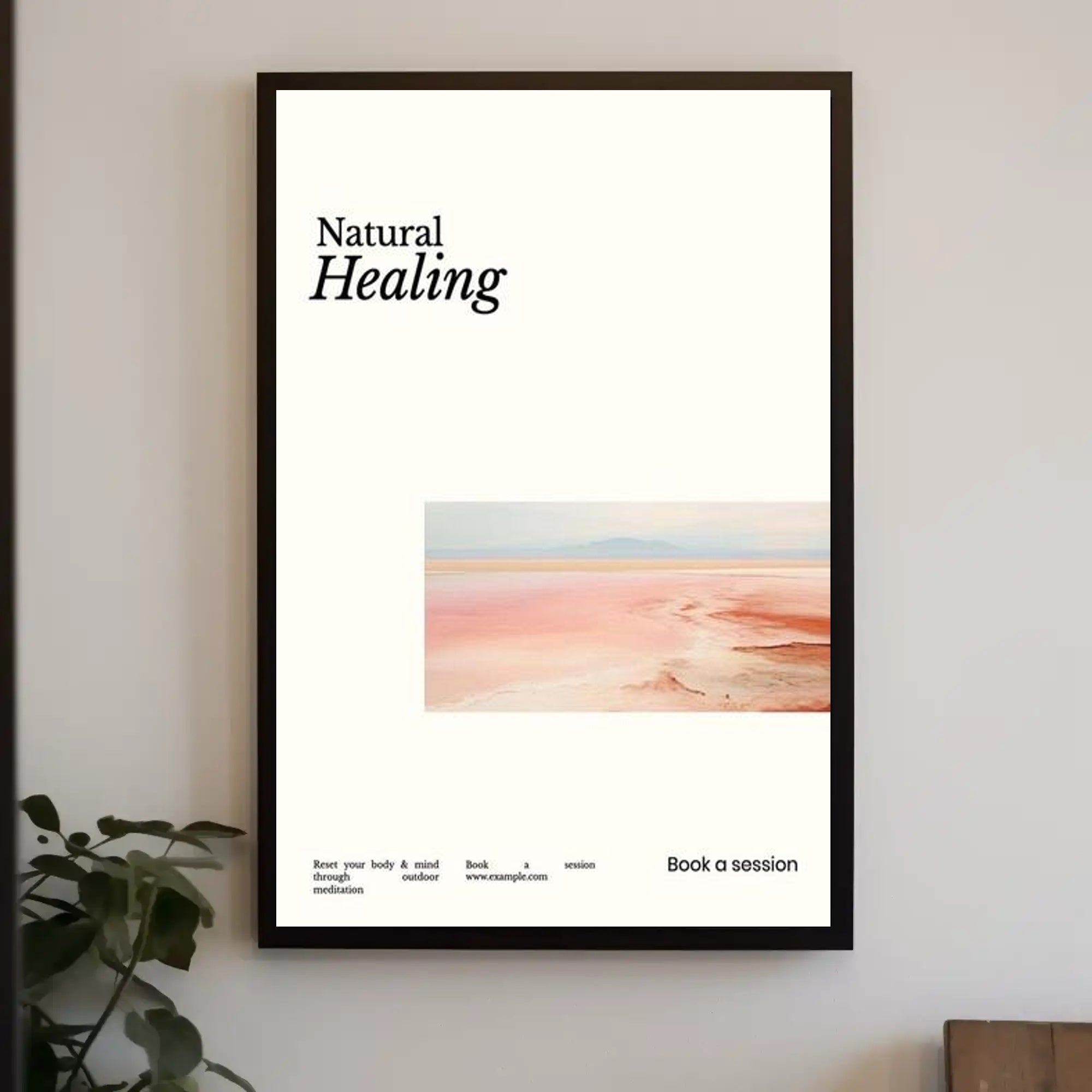 Natural Healing Poster PosterGoat