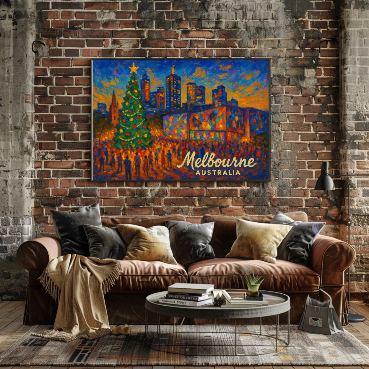 Christmas in Melbourne Poster