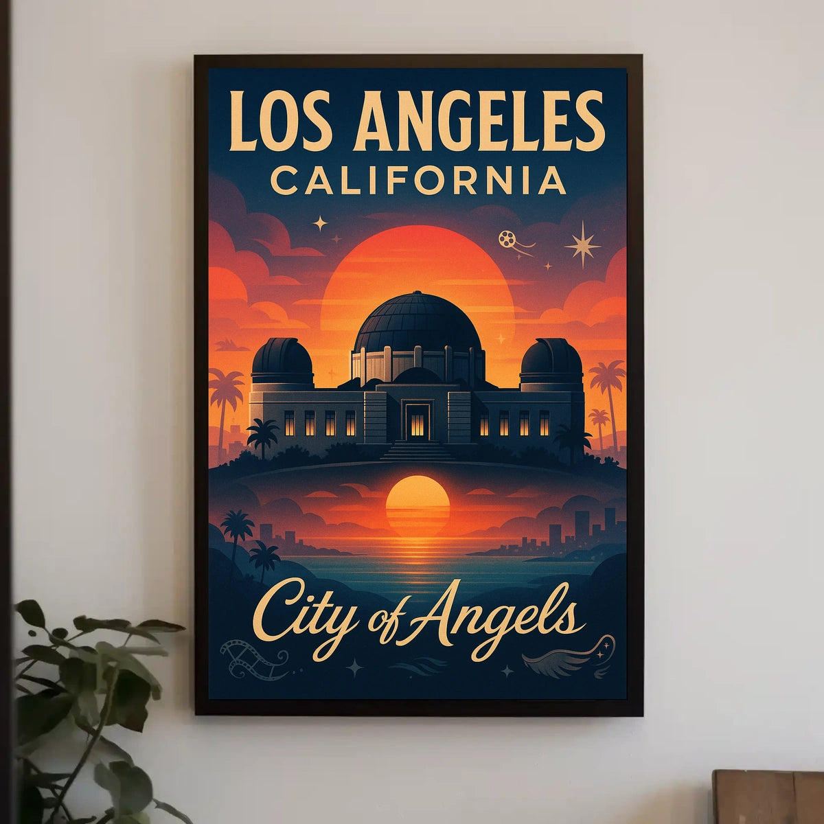 City of Angels Los Angeles Poster
