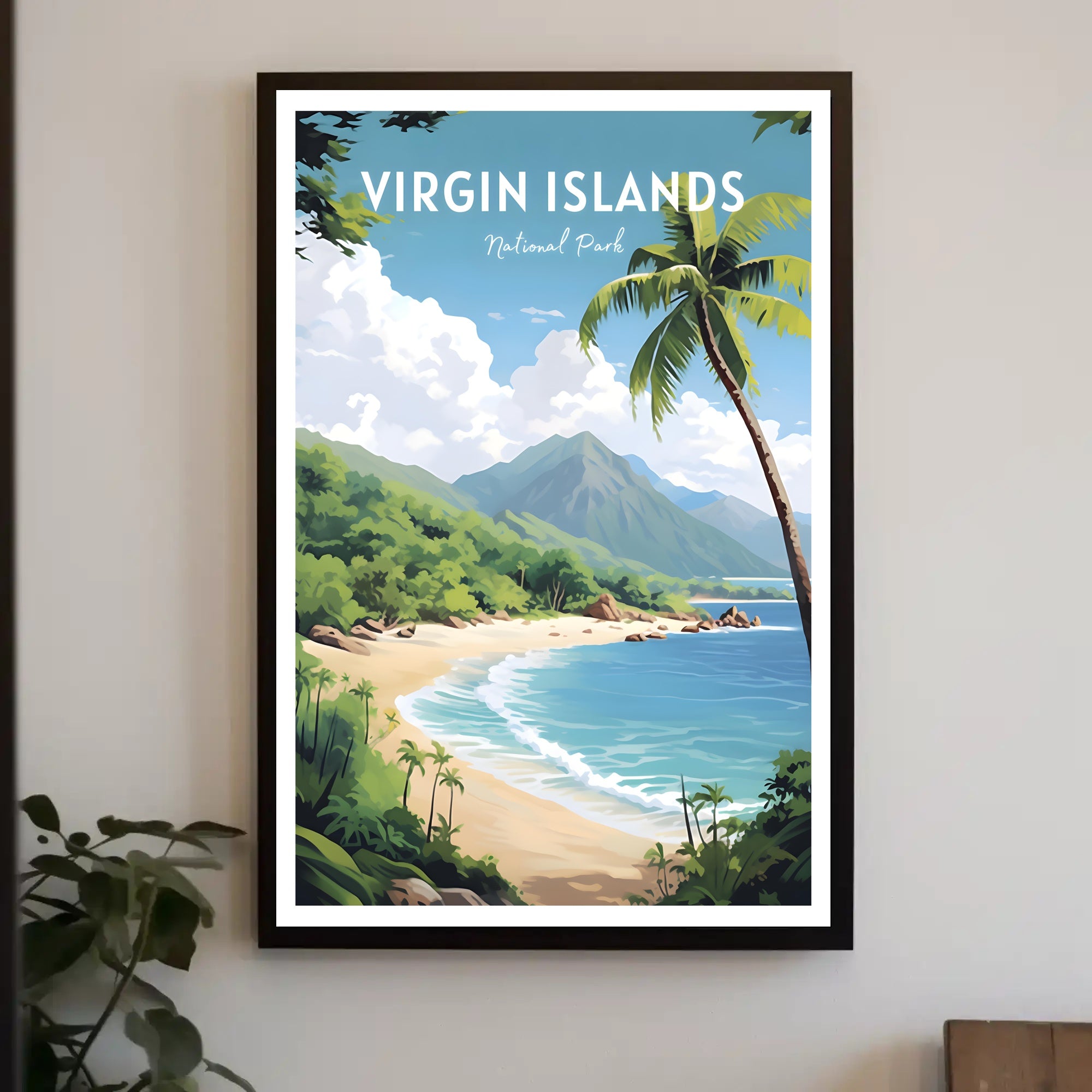Virgin Islands National Park Vintage Poster