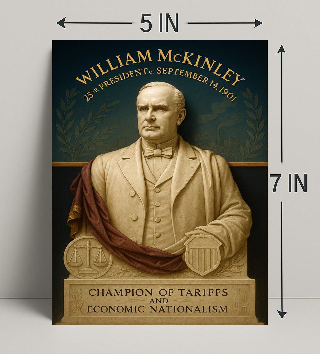 William McKinley 25th President Poster PosterGoat