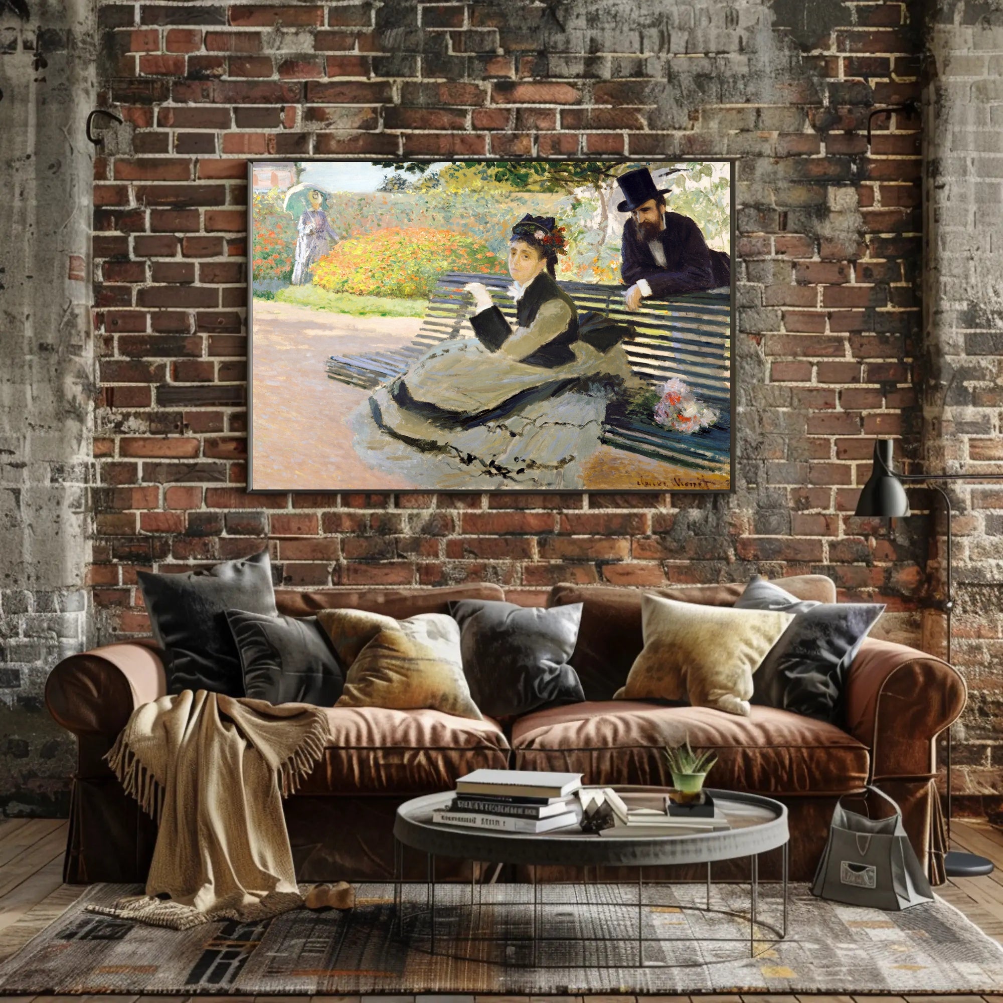 Afternoon in the Garden Poster