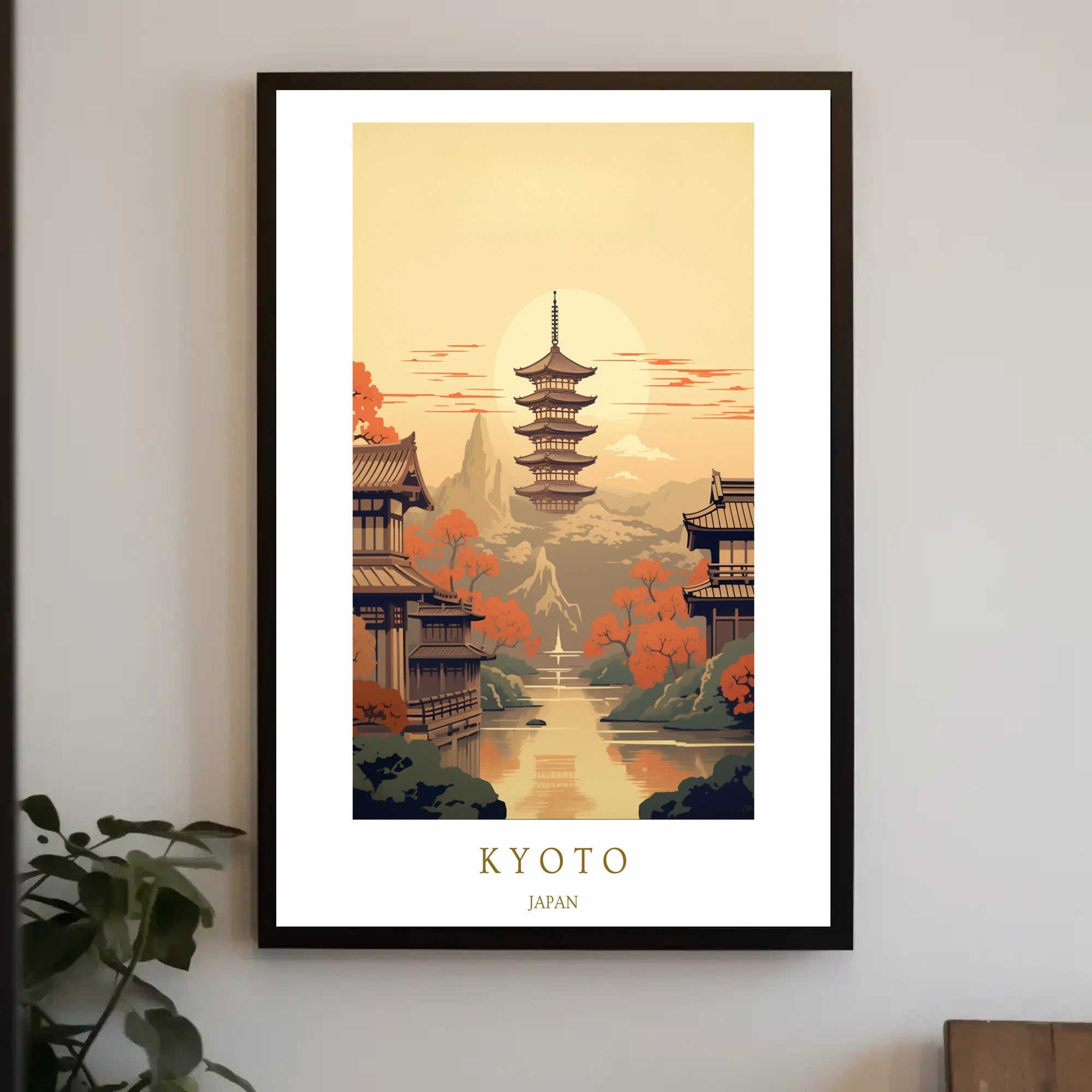 Kyoto Serenity Poster PosterGoat