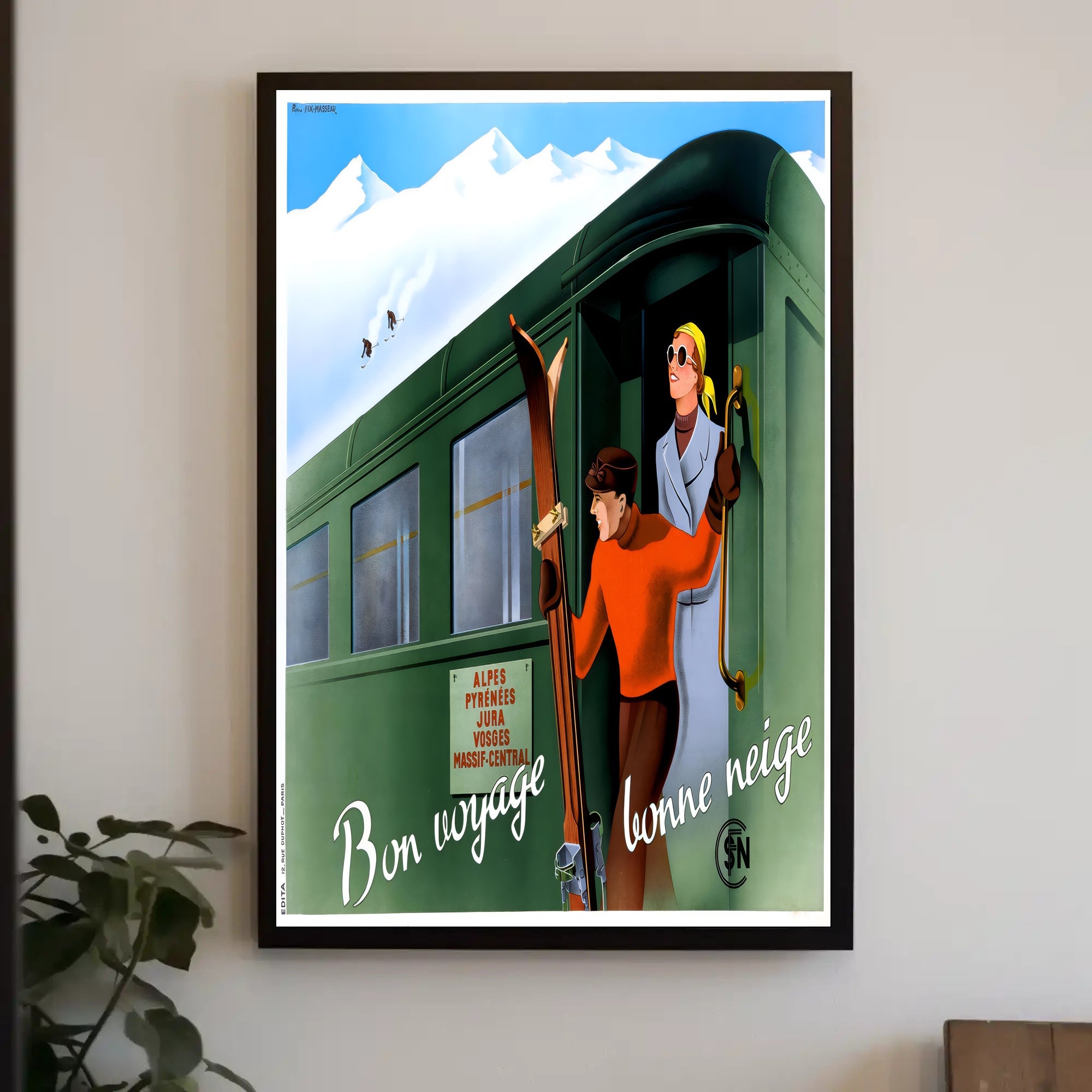 Ski Trip Adventure Poster PosterGoat