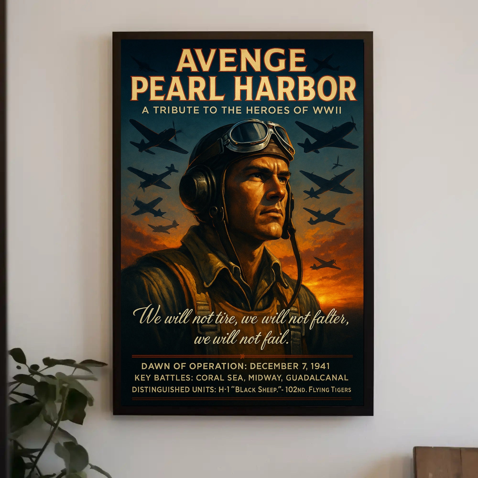 Avenge Pearl Harbor Poster