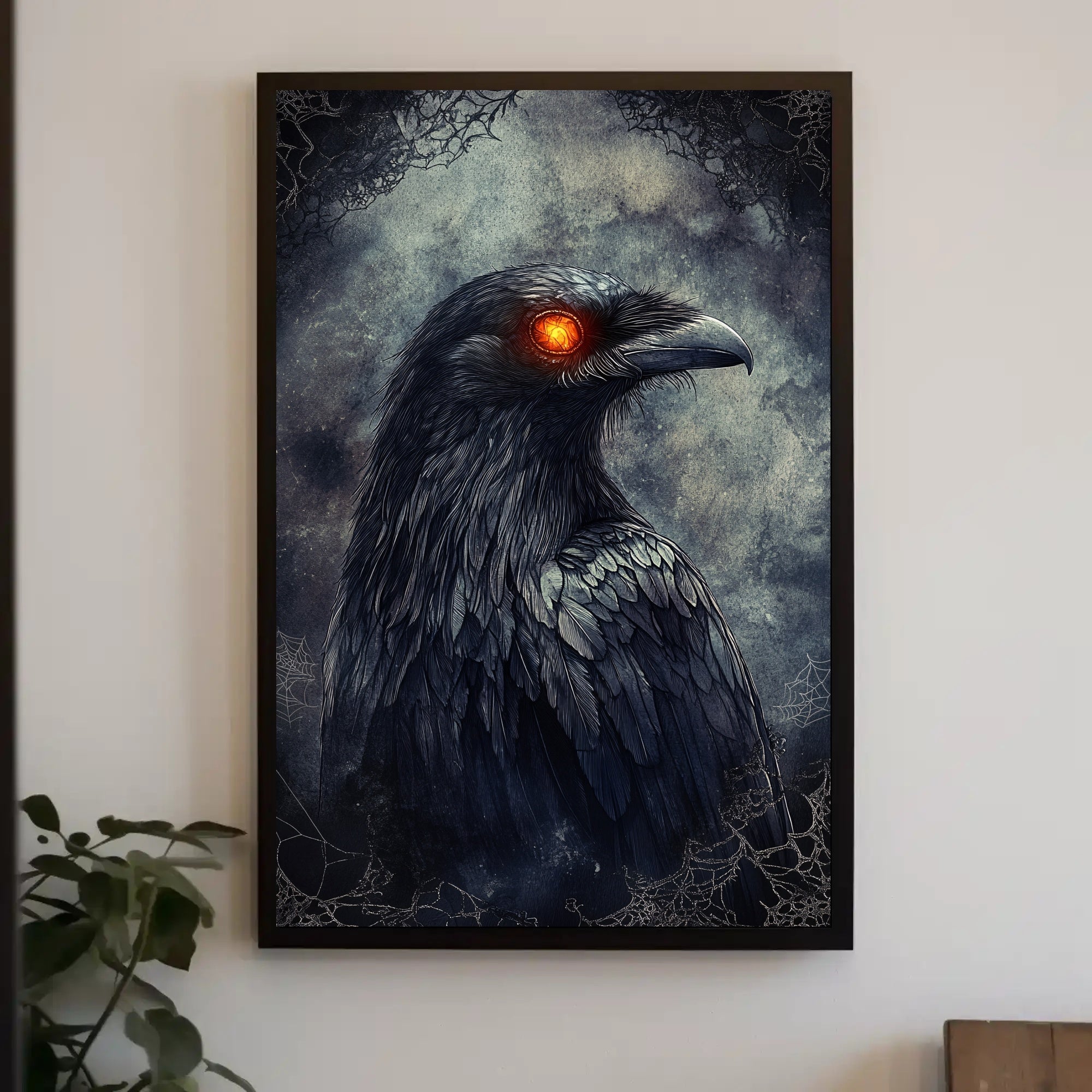 The Enigmatic Raven Poster