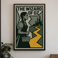 The Wizard of Oz Vintage Fantasy or Mythology Poster PosterGoat