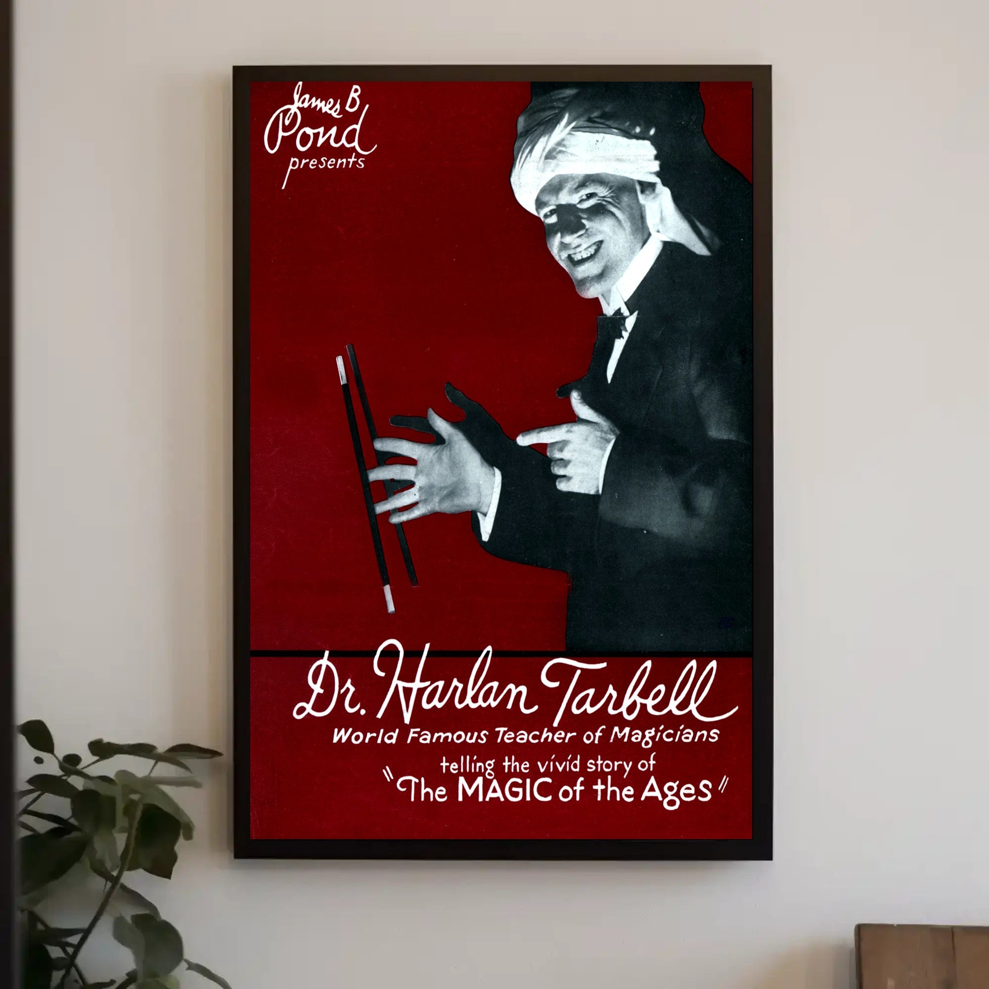 The Magic of Dr. Harlan Tarbell Heritage Poster